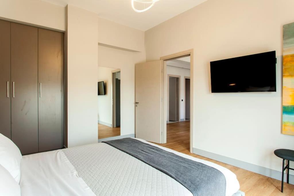 Minimal Loft Art With Sea View Over Heraklion Harbour Esterno foto