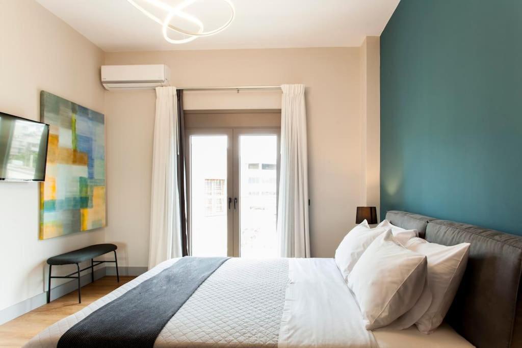 Minimal Loft Art With Sea View Over Heraklion Harbour Esterno foto